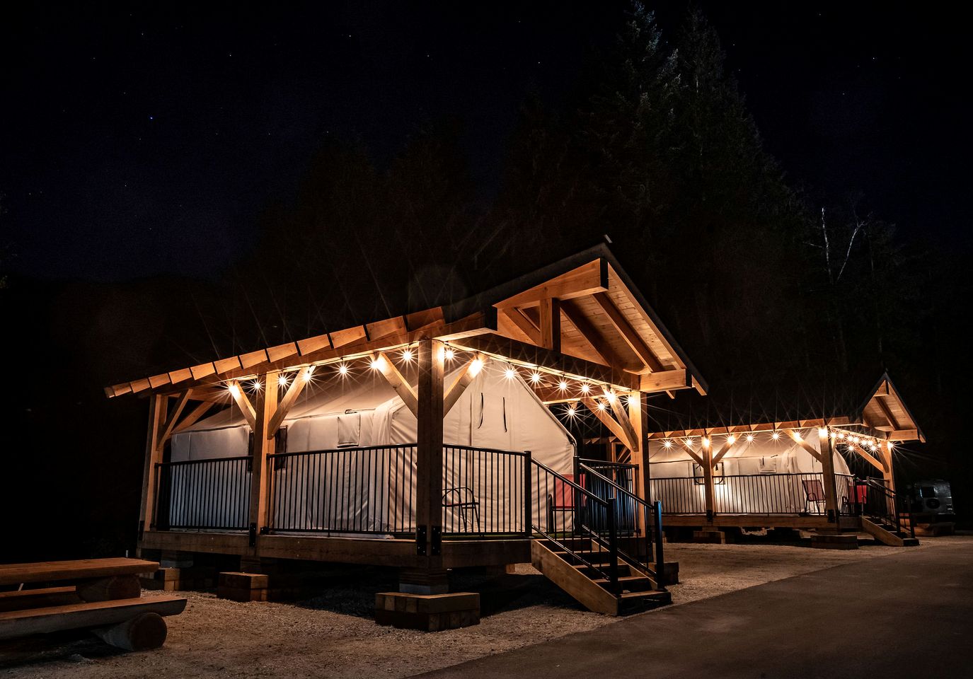 Tented Cabins (Canada, Revelstoke, British Columbia)