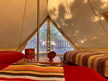 Gorgeous Bell Tent Rental Ideal for a Romantic Getaway near Grosseto, Tuscany photo 4