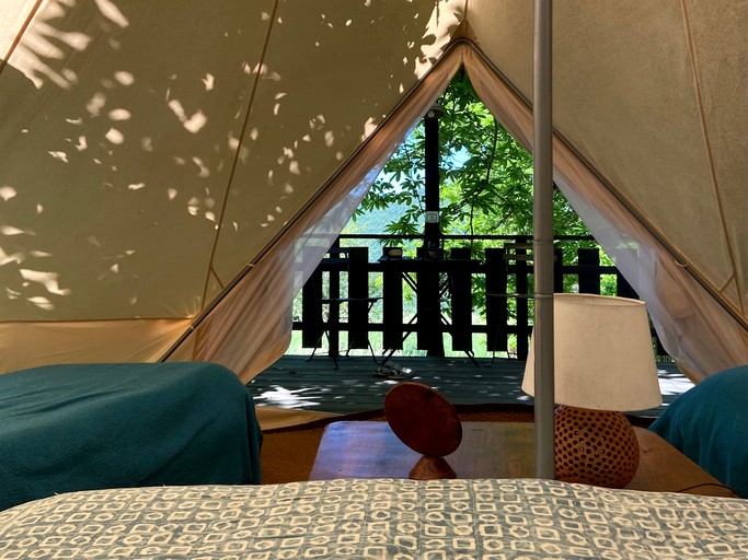 Bell Tents (Italy, Santa Fiora, Tuscany)