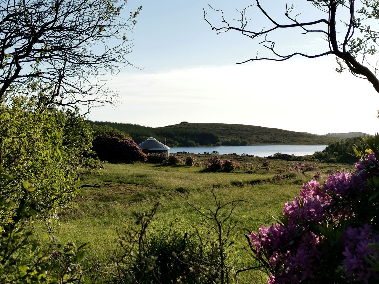 Remote Yurt Rental for a Romantic Lakeside Getaway near Ballyshannon, Ireland