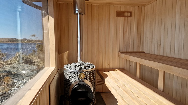 Yurts (Ireland, Ballintra, County Donegal)