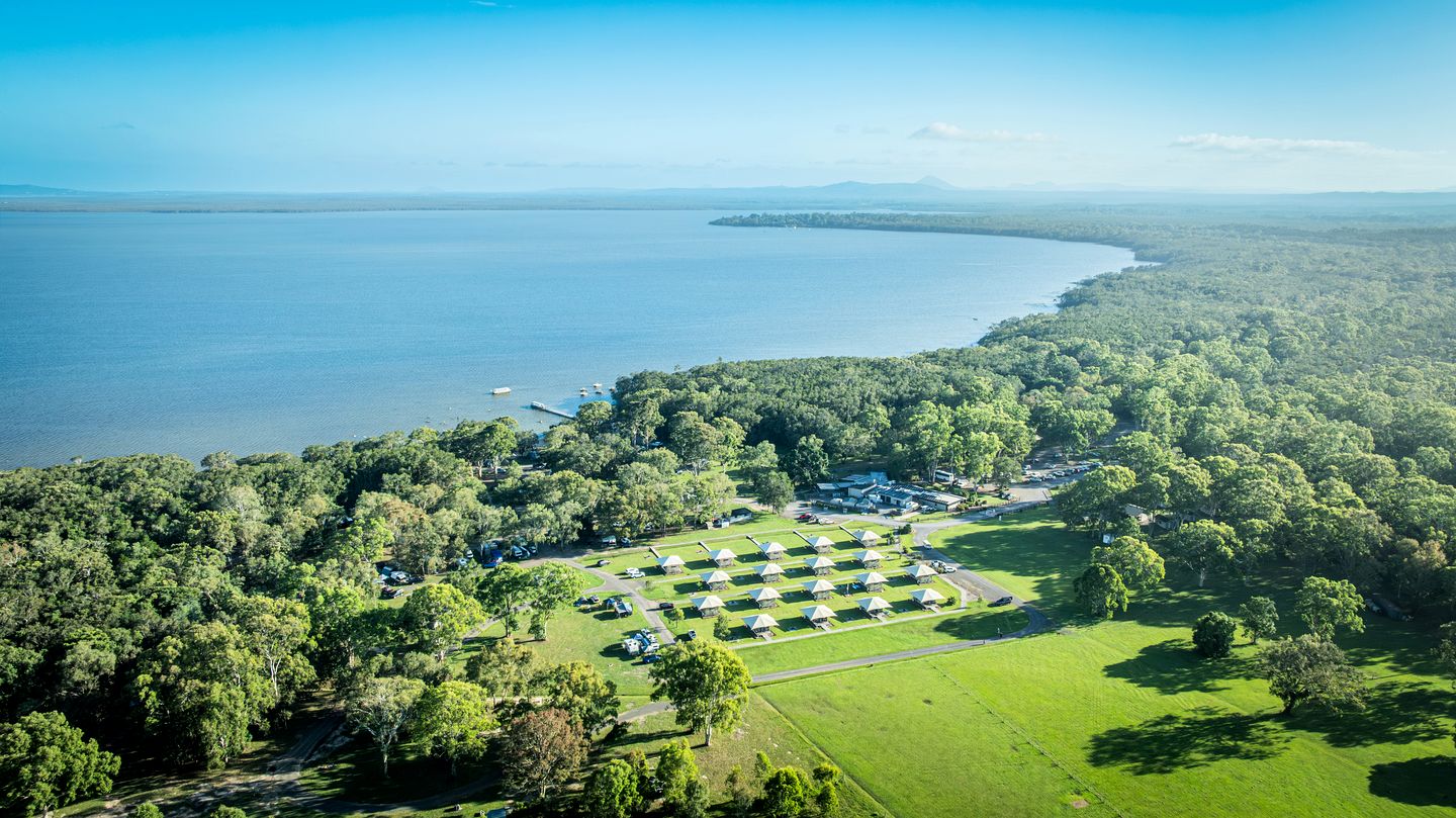 Luxury Glamping Tent with Ensuite Bathroom near Noosa in Queensland