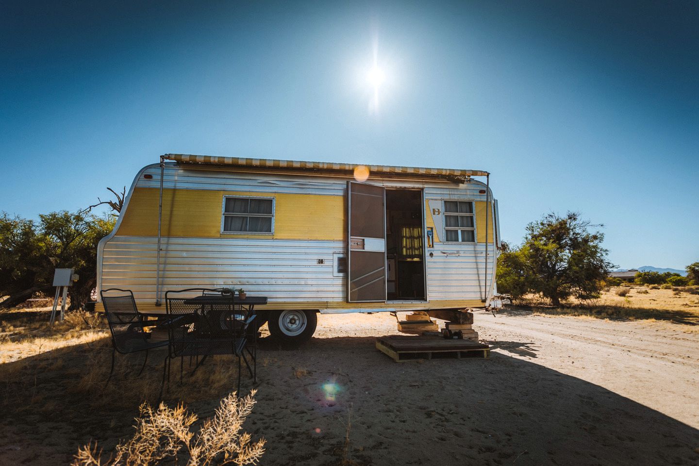 Glamping near Death Valley in Nevada