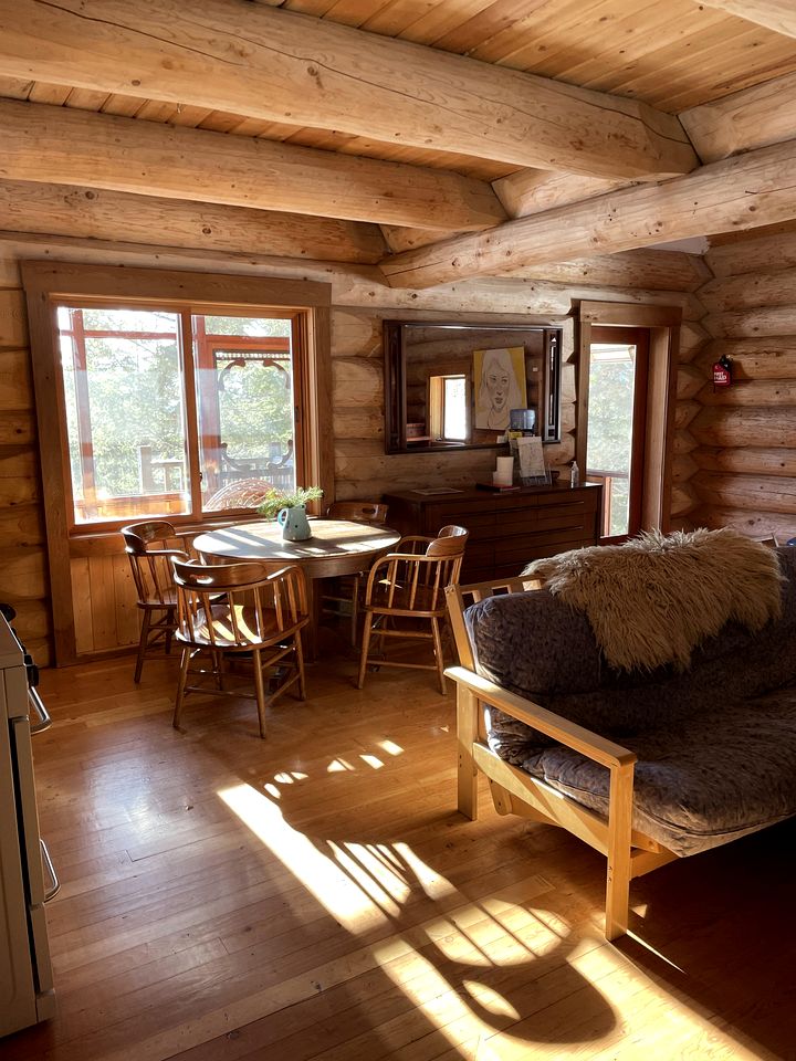 Pet-Friendly Cabin for an Off-Grid Getaway near Salmon Arm, British Columbia