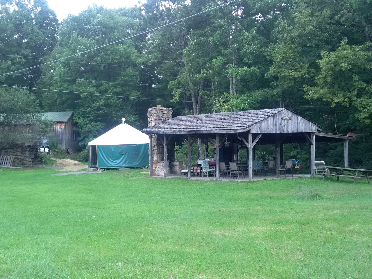 Charming Yurt Rental Nestled in the Forest near Friendsville, Maryland