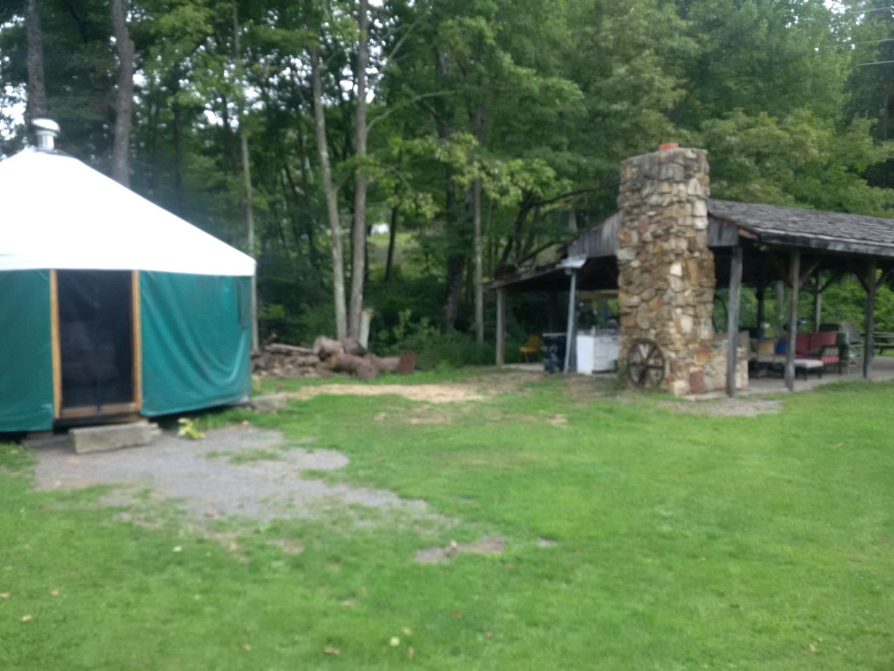 Charming Yurt Rental Nestled in the Forest near Friendsville, Maryland