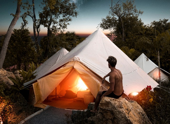 Bell Tents (Thailand, Phuket, Southern Thailand)