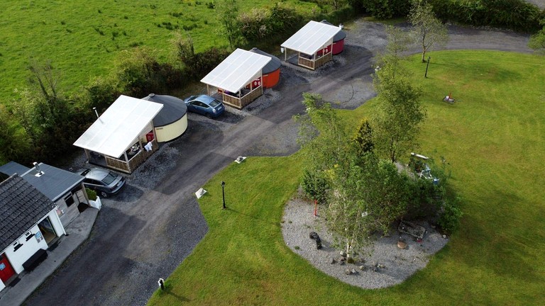 Yurts (Ireland, Ballaghaderreen, County Roscommon)