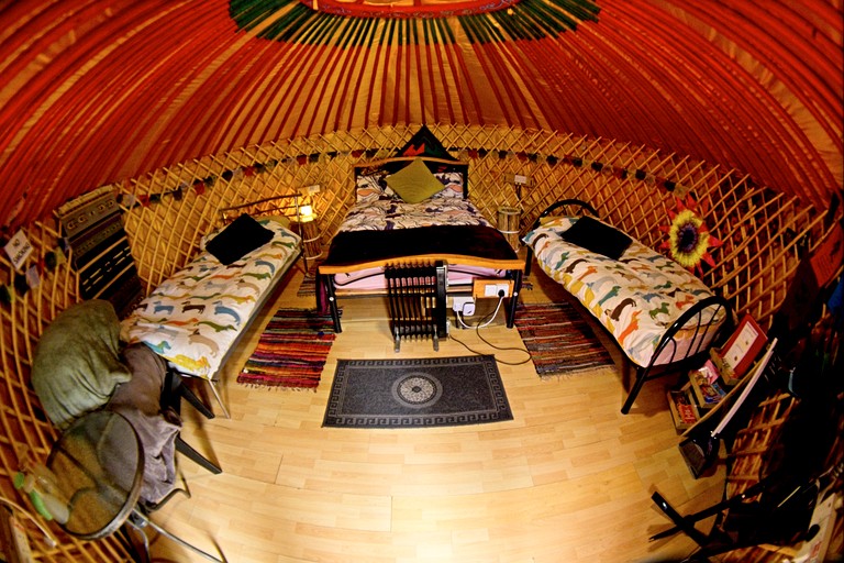 Yurts (Ireland, Ballaghaderreen, County Roscommon)