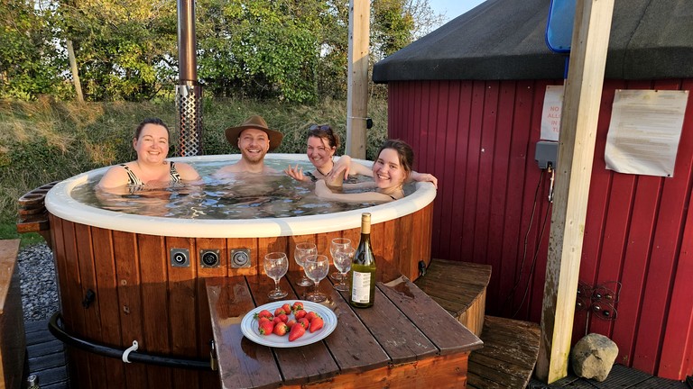 Yurts (Ireland, Ballaghaderreen, County Roscommon)