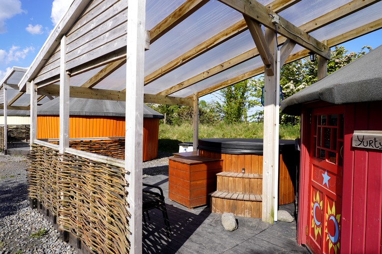 Yurts (Ireland, Ballaghaderreen, County Roscommon)