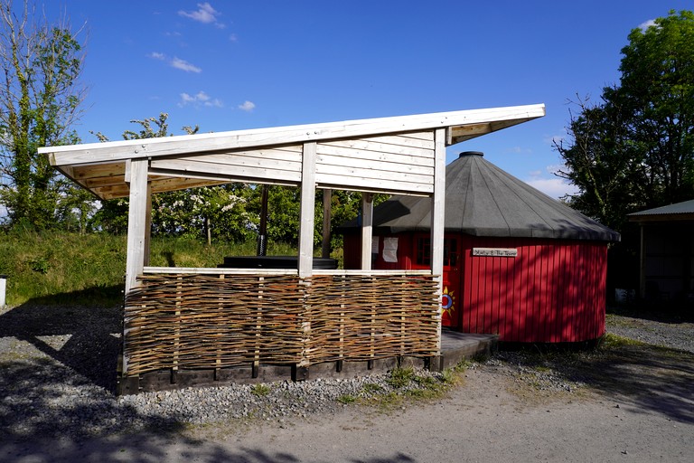 Yurts (Ireland, Ballaghaderreen, County Roscommon)