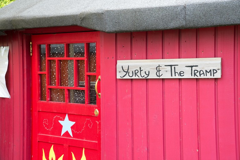 Yurts (Ireland, Ballaghaderreen, County Roscommon)
