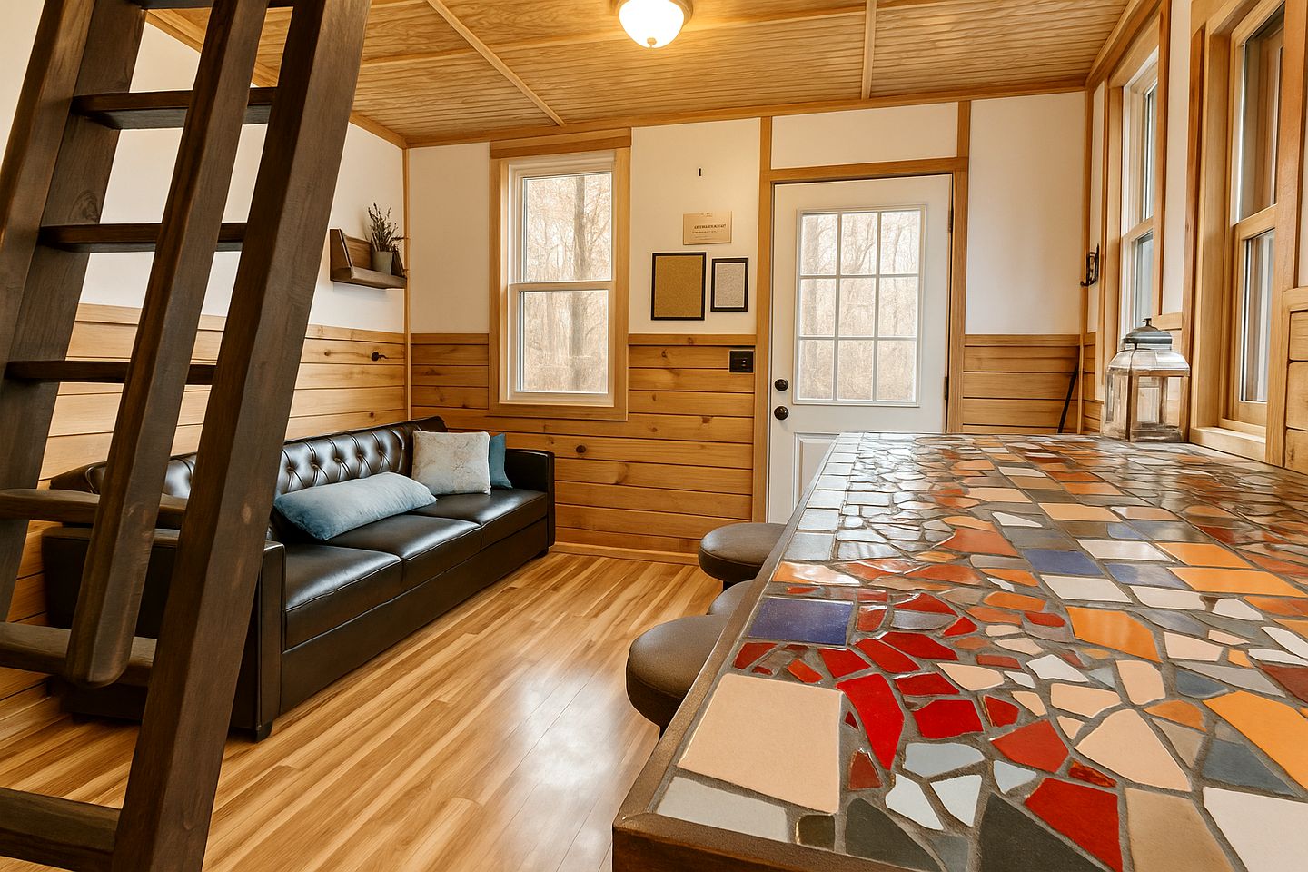 Enchanting Tree House with a Slide on 200 Acres for a Family Adventure in Germantown, Kentucky