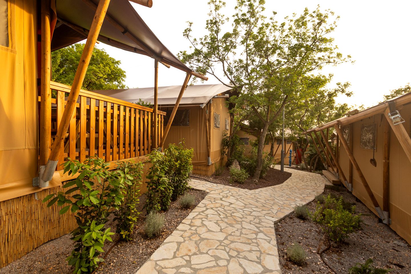 Cozy Safari Tent for an Unforgettable Glamping Getaway in Soline Bay, Croatia