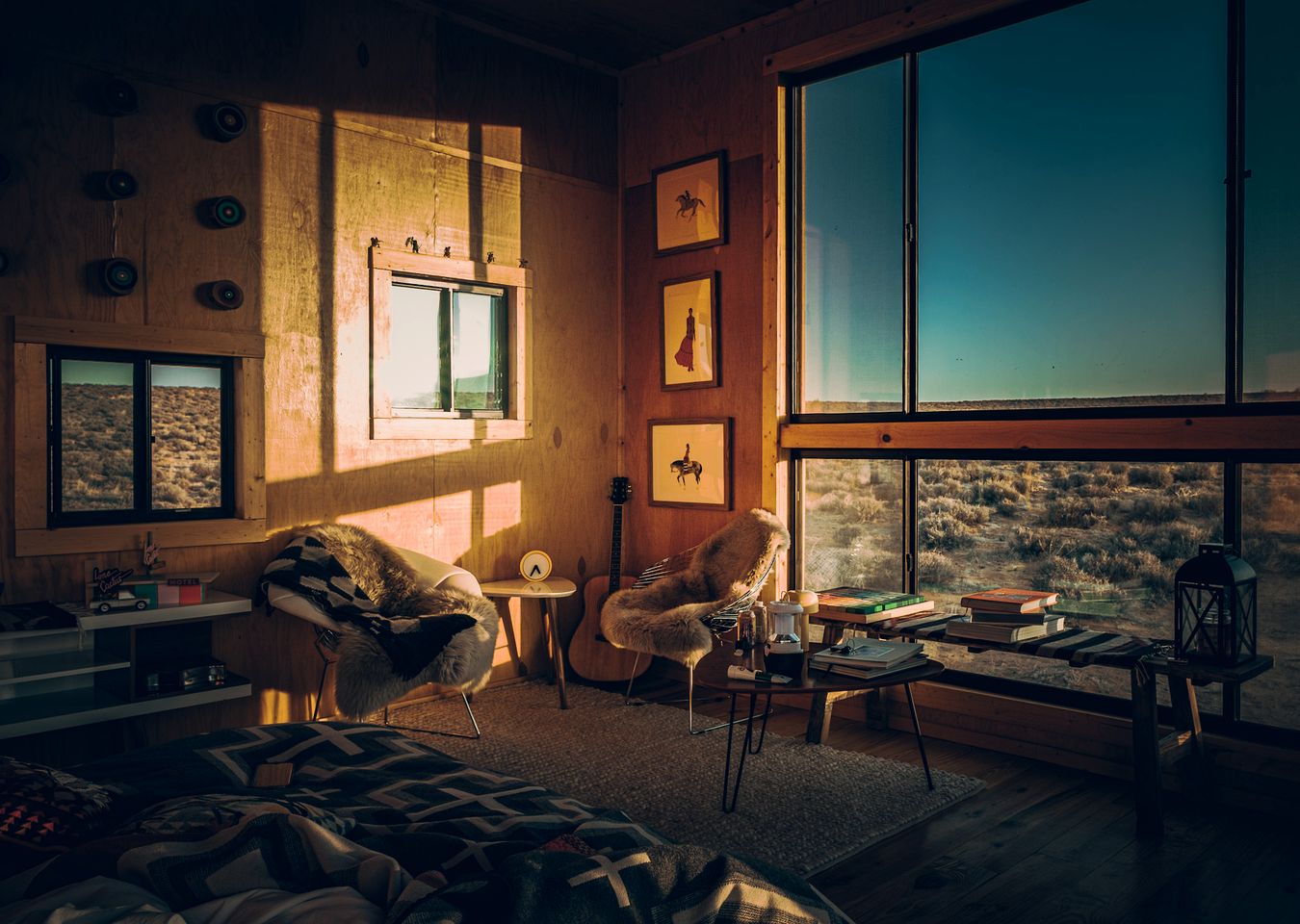 Modern Cubed Cabin Accommodation for a Getaway near the Grand Canyon, Arizona