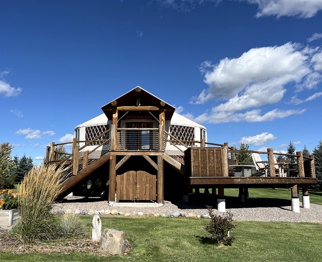Yurts (United States of America, Somers, Montana)