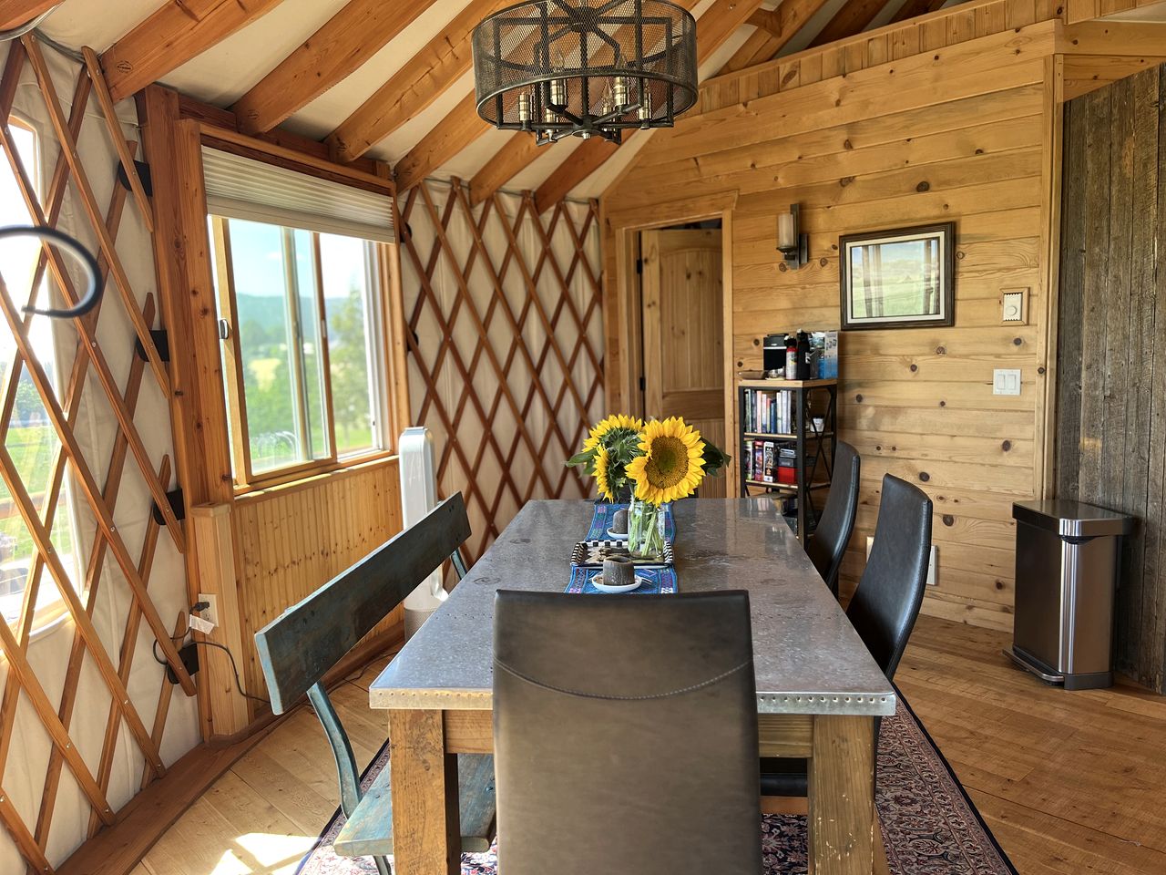 Luxury Flathead Lake Yurt Ideal for a Great Getaway in Montana