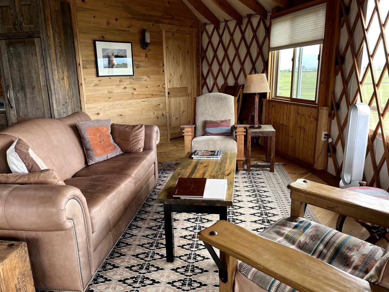 Luxury Flathead Lake Yurt Ideal for a Great Getaway in Montana