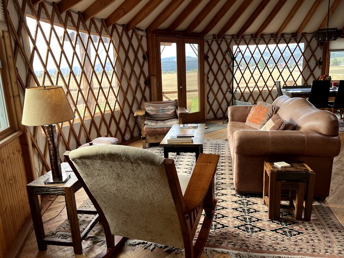 Yurts (United States of America, Somers, Montana)