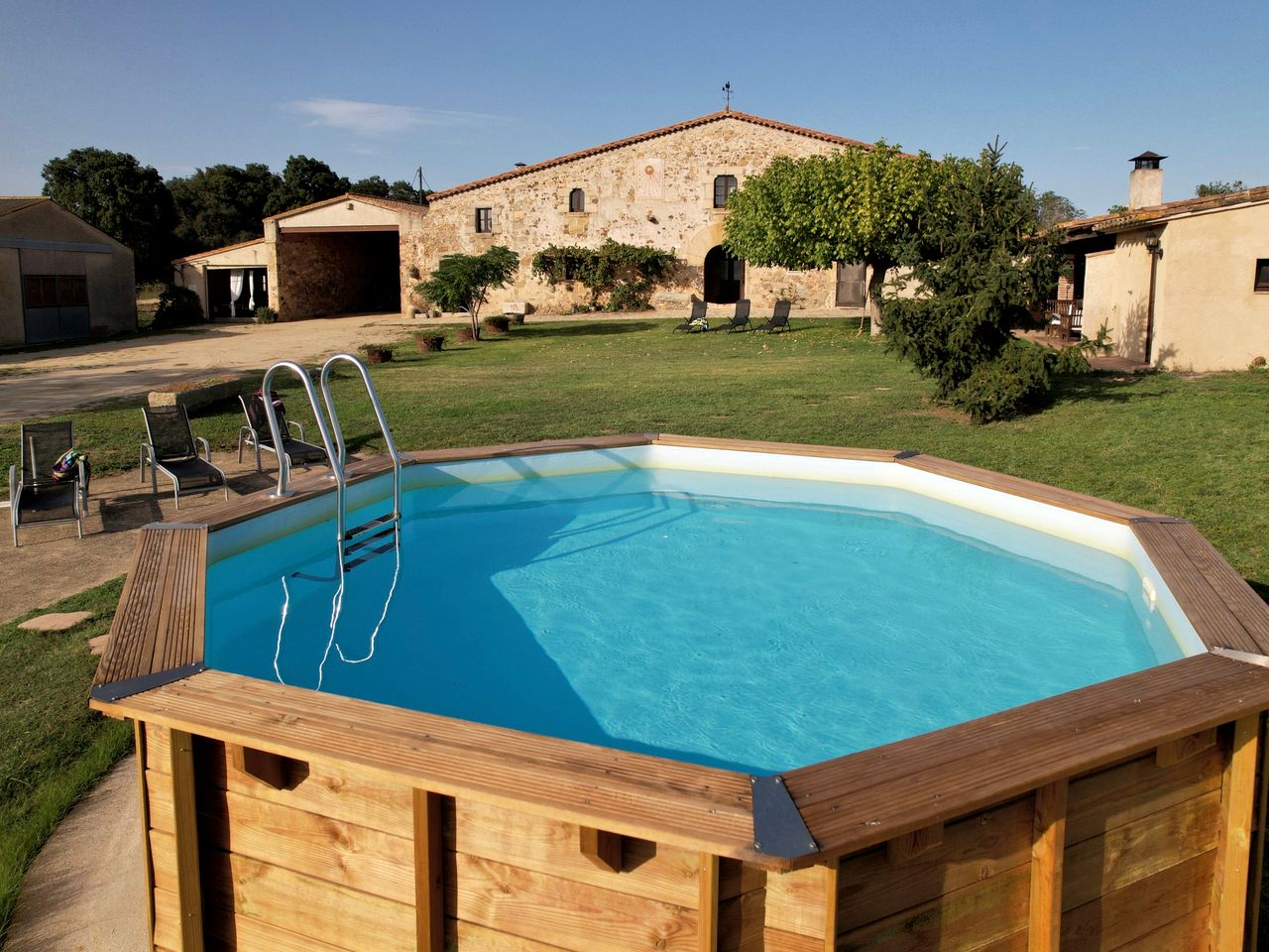 Stunning Farmhouse Cottage Rental Nestled on a Country Estate near Girona in Spain