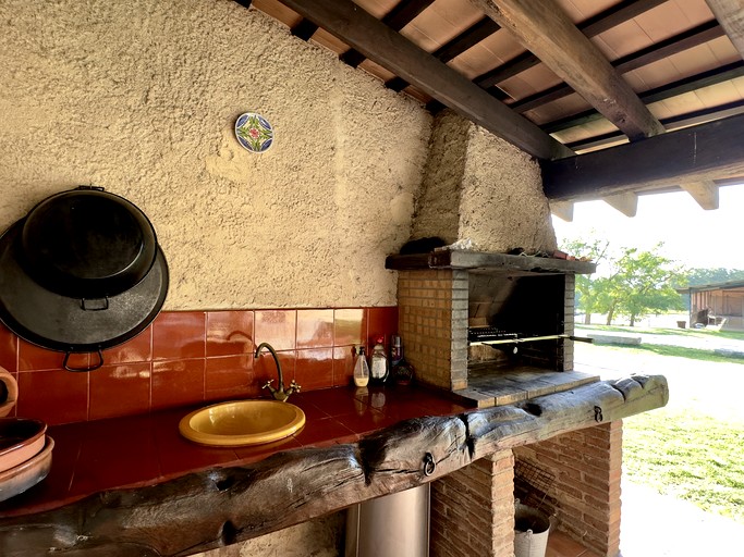 Cottages (Spain, Cassà de la Selva, Catalonia)