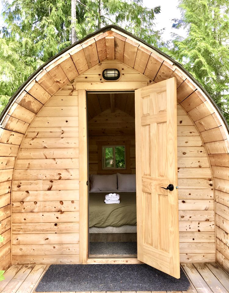 Cozy Salmon Arm Cabin Ideal for Glamping in British Columbia