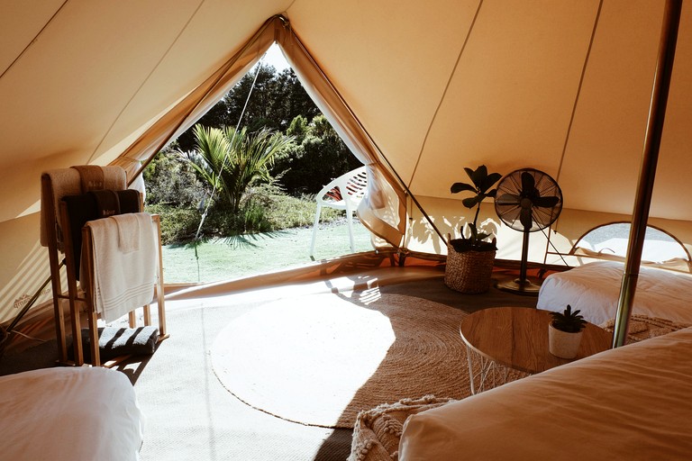 Bell Tents (New Zealand, Te Arai, North Island)