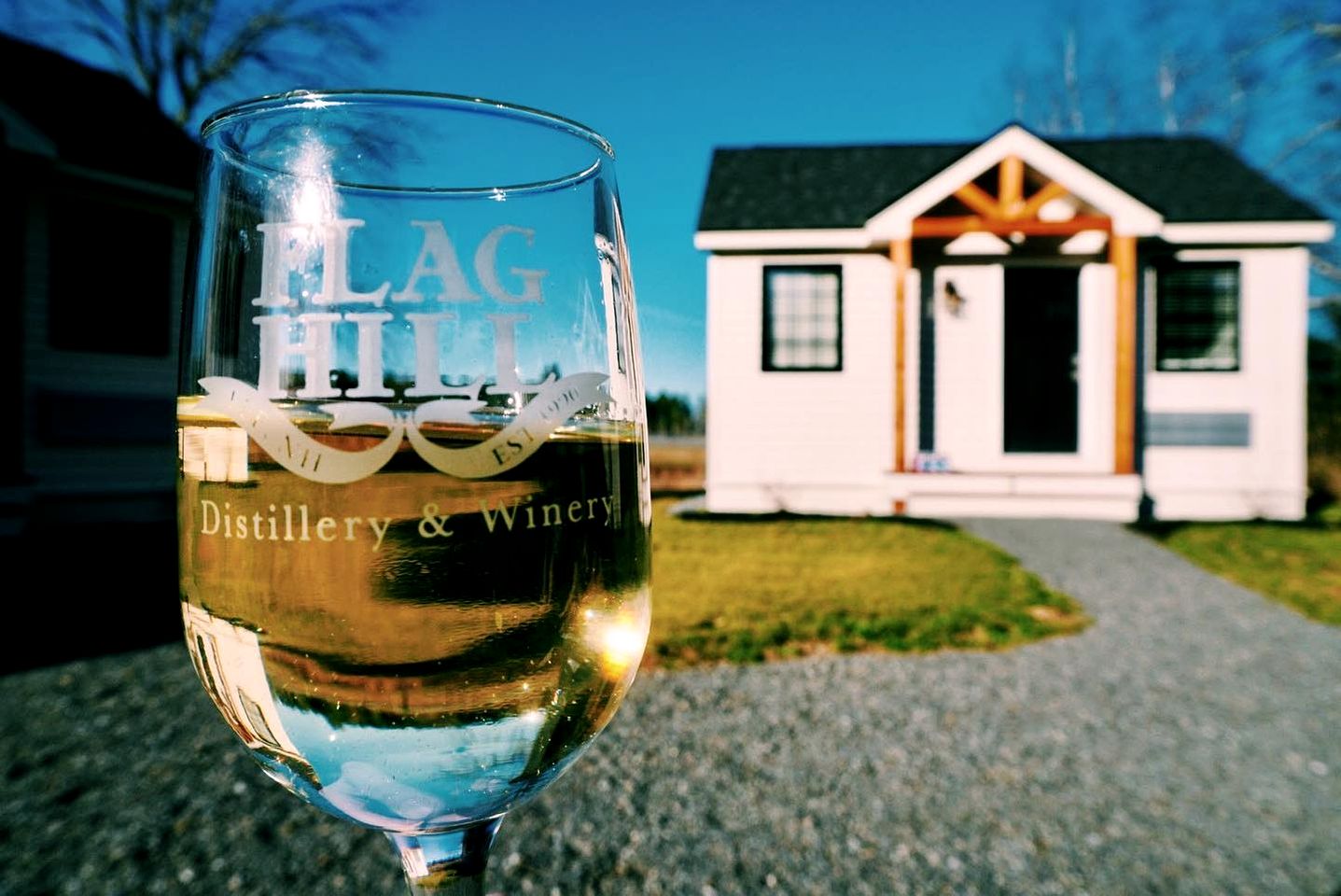 Picturesque Tiny House Rental Ideal for Glamping in New Hampshire