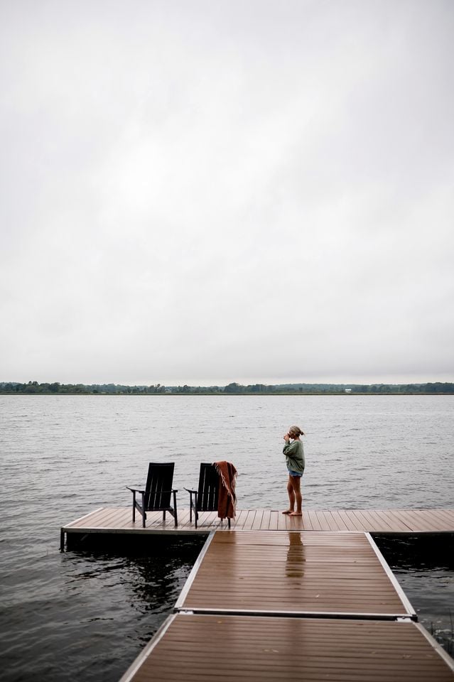 Boho-Inspired Tent on East Lake for Luxury Camping in Ontario