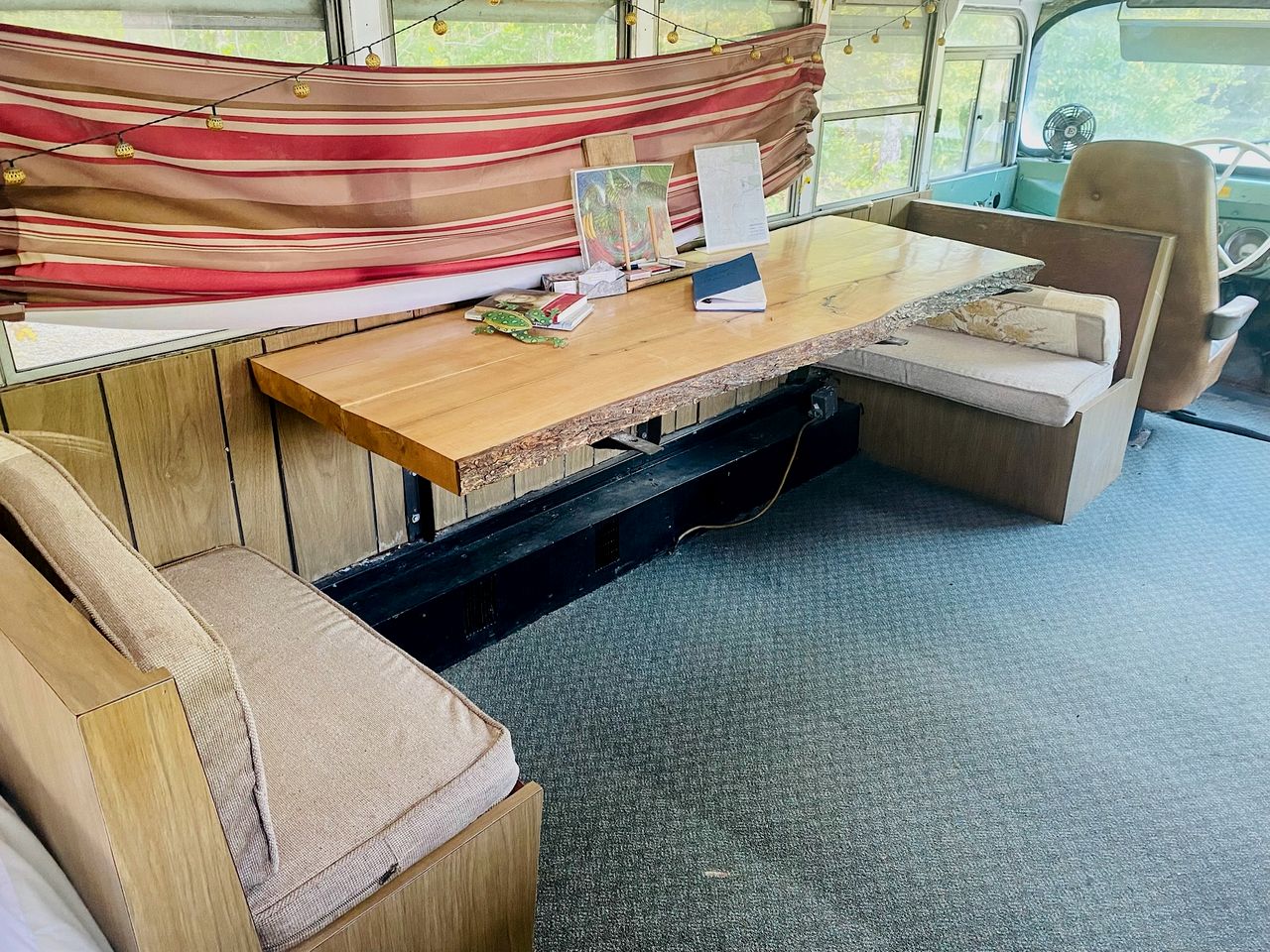 Fabulous 1962 Vintage Bus for White Mountain National Forest Getaways