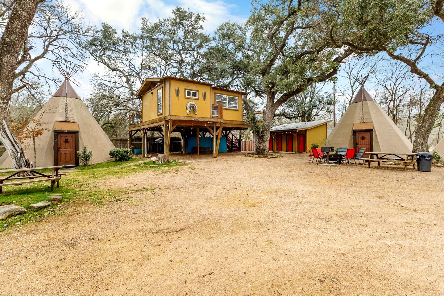 Adorable Cabin Rental Ideal for a Romantic Getaway with Guadalupe River Access in Texas!