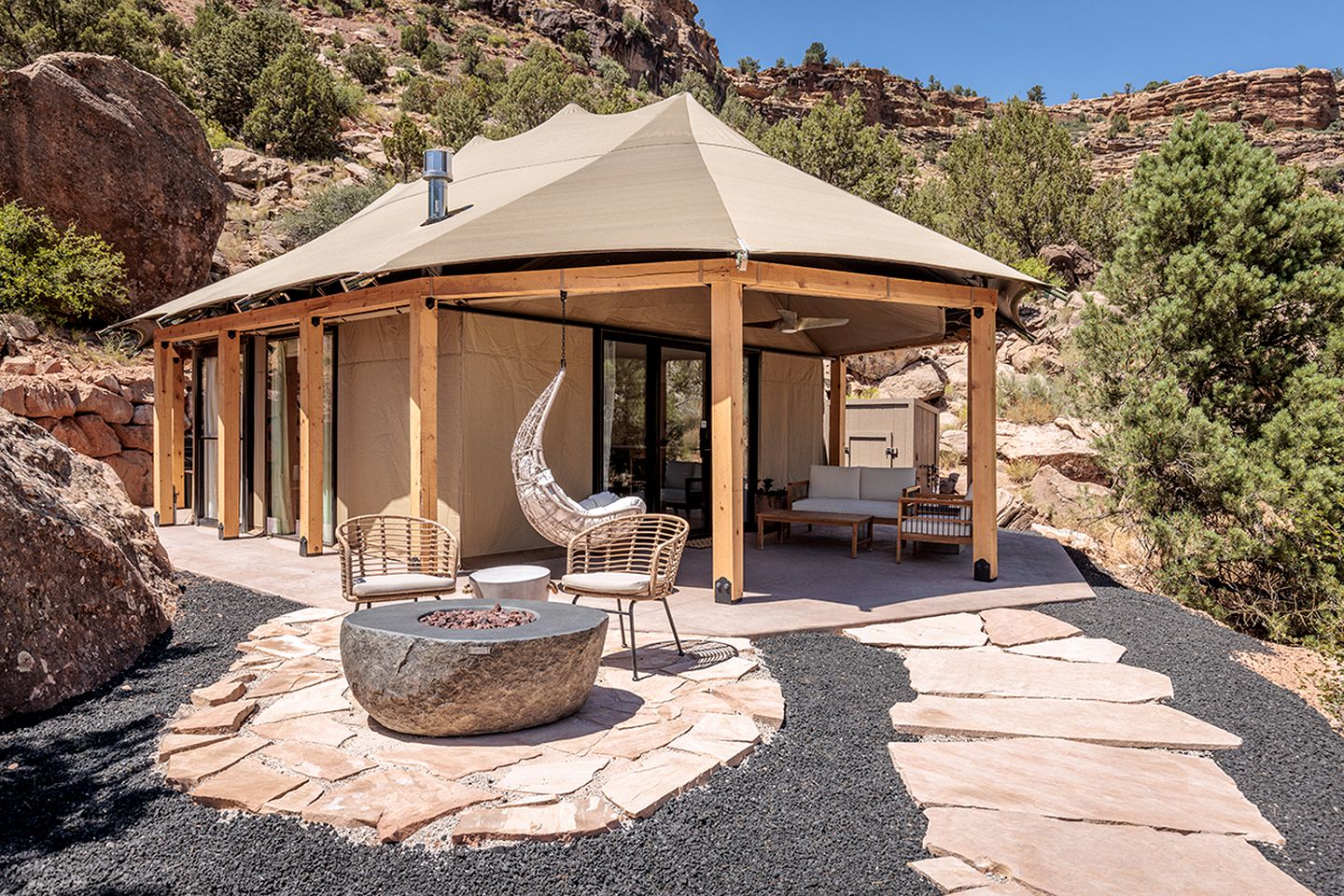 Safari Tents (United States of America, Virgin, Utah)