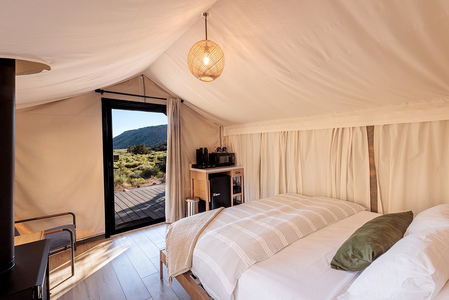Cedar Springs Luxury Safari Tent Rental near Zion Park