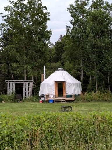 Yurts (Canada, Powassan, Ontario)