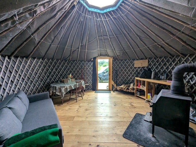 Yurts (Canada, Powassan, Ontario)