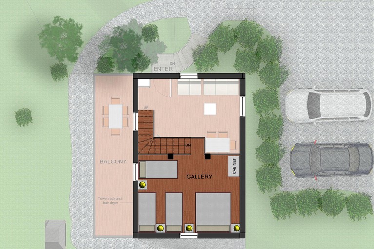 Cottages (Slovenia, Jesenice na Dolenjskem, Lower Sava)