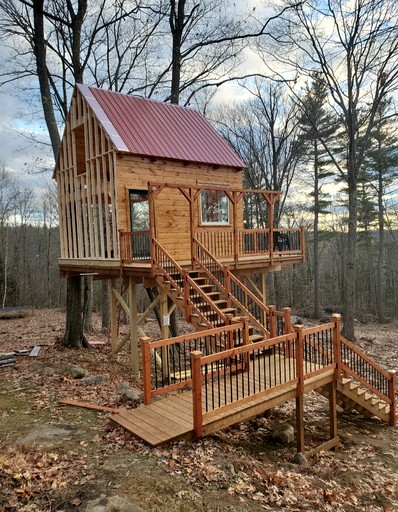 Tree Houses (United States of America, Munsonville, New Hampshire)