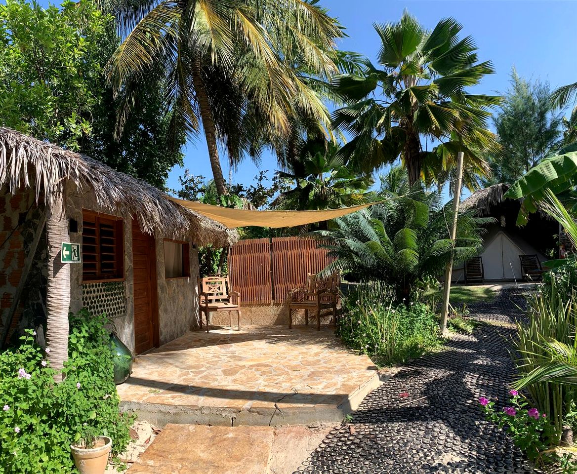 Stunning Beachfront Bell Tents for Tropical Vacation near Fortaleza, Brazil