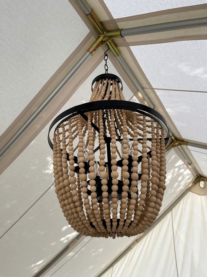 Amazing Safari Tent Rental with Fire Pit on Lake Cunningham, Omaha