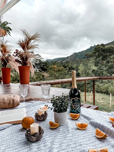 Huts (Colombia, Chinchiná, Caldas)