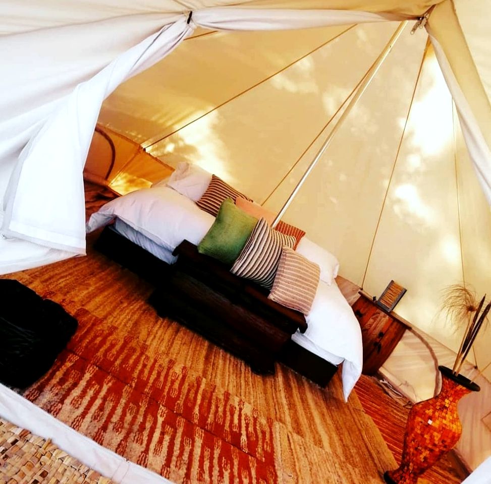 Stunning Colombian Bell Tent for a Brilliant Weekend Vacation