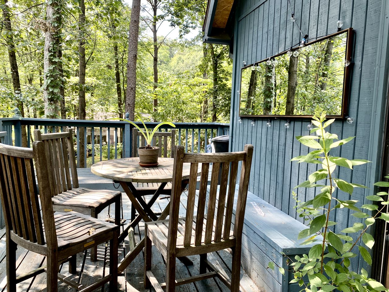 Secluded Cabin Rental with Forest Views outside of Baltimore