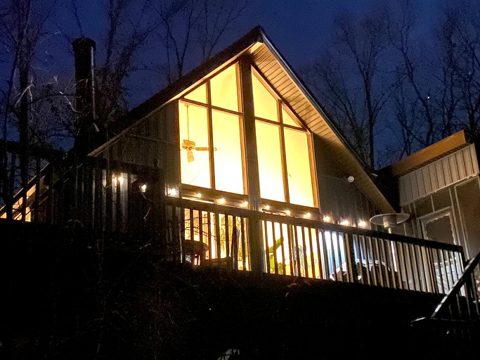 Secluded Cabin Rental with Forest Views outside of Baltimore