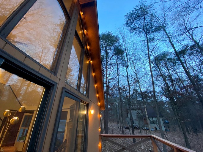 Modern A-Frame for a Romantic West Virginia Getaway