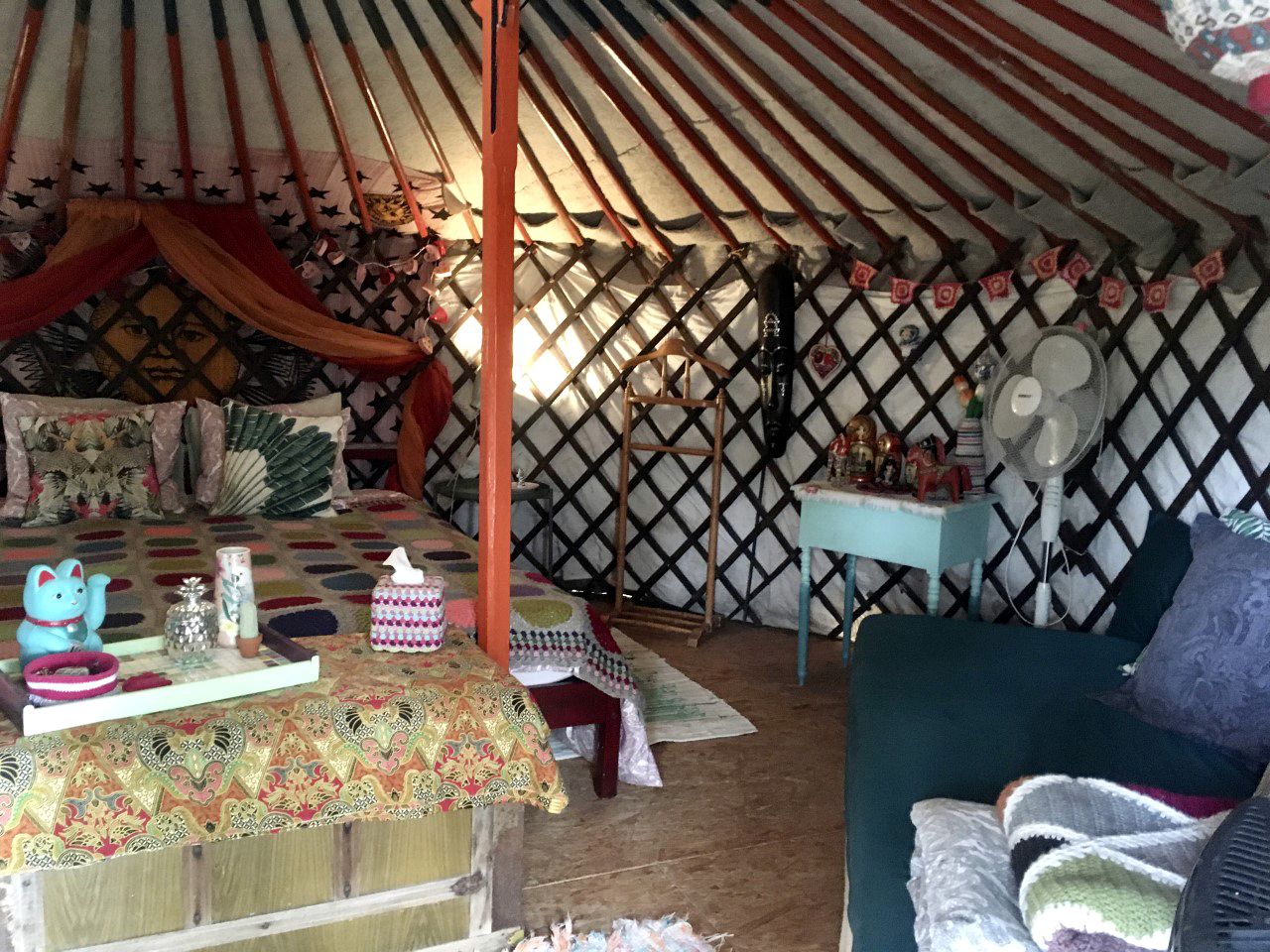 Spanish Yurt makes for a Beautiful Malaga Retreat