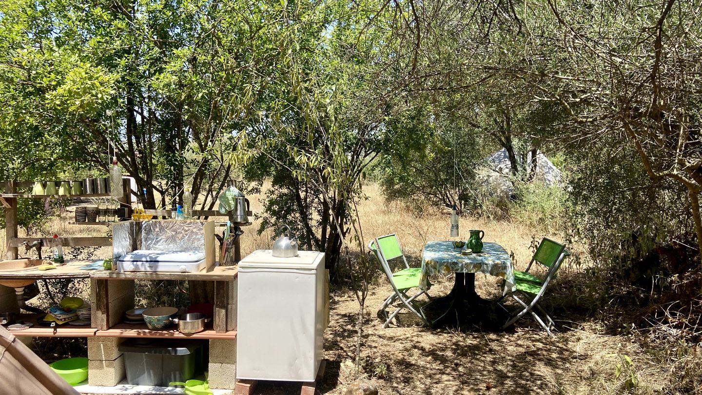 Bohemian Bell Tent Perfect for a Relaxing Getaway near Malaga City