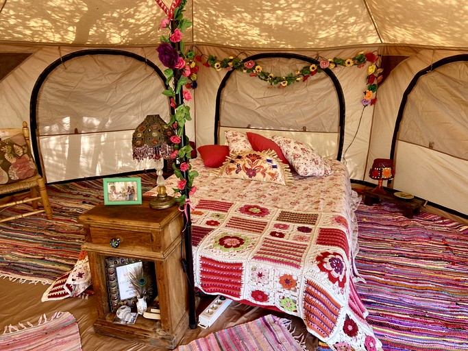 Bell Tents (Spain, Cartama, Andalusia)