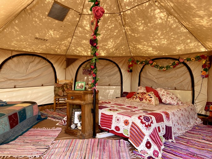 Bell Tents (Spain, Cartama, Andalusia)