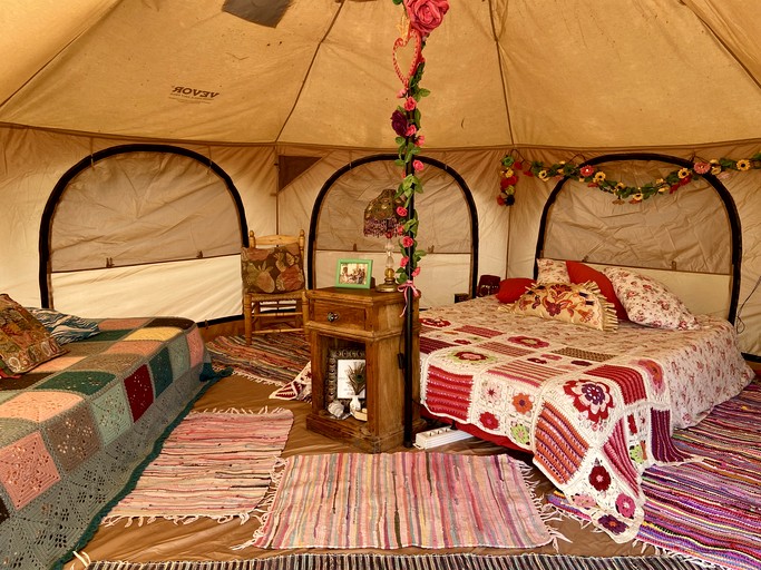 Bell Tents (Spain, Cartama, Andalusia)